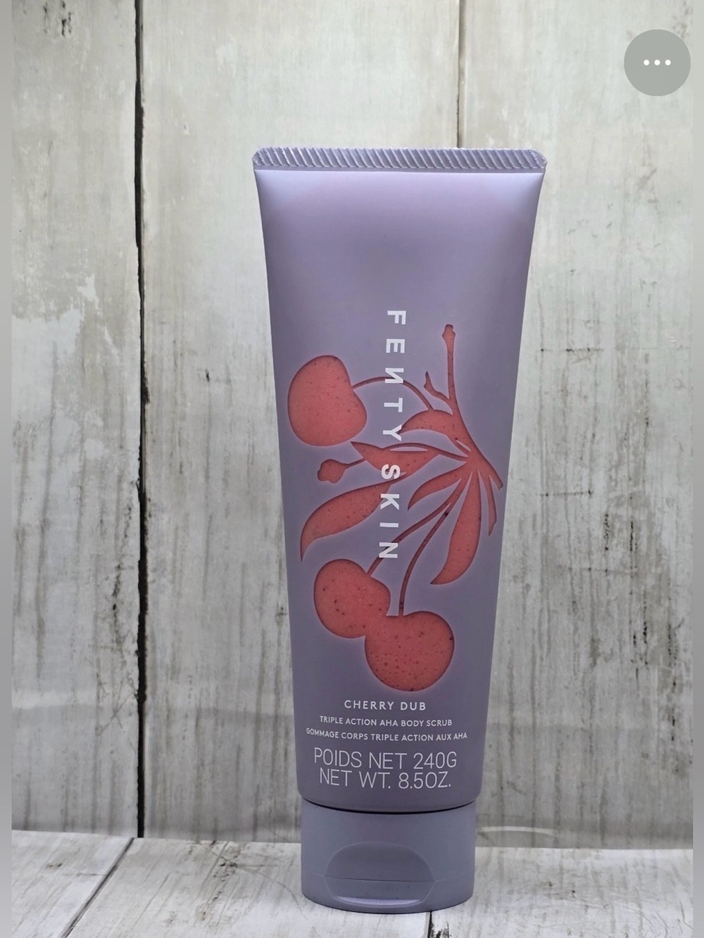 5/$35 NWT ONE Fenty Beauty Cherry dub triple action AHA Body scrub